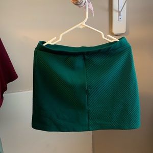 Green Mini Skirt